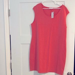 Nine West SZ XXL CORAL MIDI DRESS
